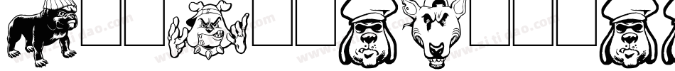 BadDogSCapsSSK Bold字体转换